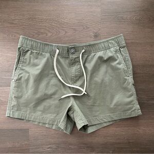 Vuori Ripstop Shorts Army Olive SageGreen Shorts Sz Large